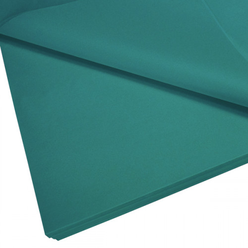 Teal Tissue Paper available from stock at MIDPAC. Turquoise Tissue